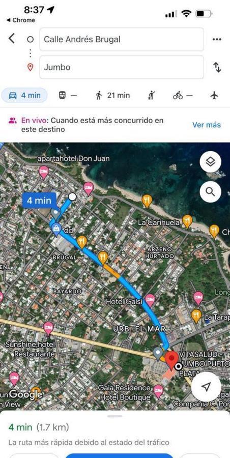 Paramount 3-Bedroom Apartment With Parking Puerto Plata Exteriör bild